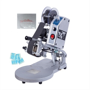 Weiterentwickelte Technologie 1-90Zeit/Min Datum Kodierer Band Chargennummer Kodierungsdruckmaschine Drucker - Product Image 3
