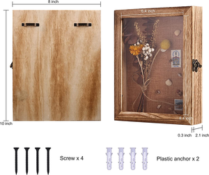 Gölge kutu çerçevesi 8x10 vitrinin resim çerçevesi hatıra madalya fotoğraf bellek kutusu - Product Image 6