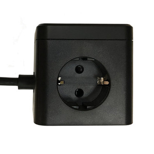 Toma de corriente multifuncional, toma de corriente estándar europeo, 3 enchufes, 3 USB - Product Image 2