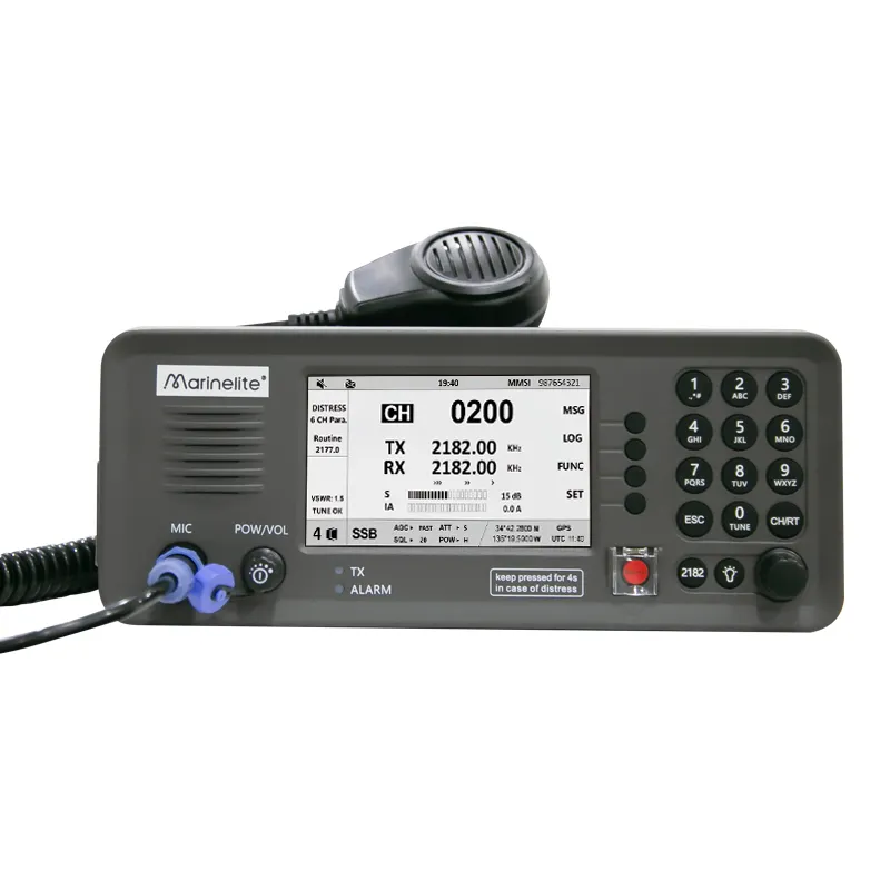 Deniz radyo ekipmanları hf ssb hf radyo alıcı-verici wt6000 deniz radyo
