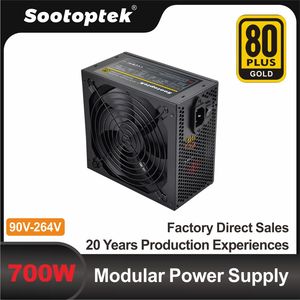 SOOTOPTEK modüler 700W 80 artı altın PSU ATX güç kaynağı masaüstü bilgisayar oyun için güç kaynağı oyun 700W 800W 850W - Product Image 4