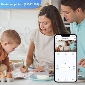 2024新款3MP视频通话摄像头智能Wifi摄像头，带2.8英寸IPS屏幕室内自动跟踪无线PTZ网络摄像头 - Product Image 6