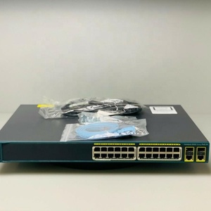 WS-C2960 + 24PC-L 24端口10/100 PoE + 2x T/SFP交换机