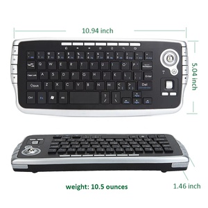 2.4GHz Mini Wireless Multimedia <strong>Keyboard</strong> with Trackball <strong>Mouse</strong> Optical <strong>Keyboard</strong> and <strong>Mouse</strong> Set for Windows <strong>Android</strong> Mac OS - Product Image 5