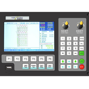Nuovo sistema Plasma CNC costruzione in acciaio lamiera macchina sistema di attrezzature X Y Z asse controllo altezza taglio al plasma f2300k - Product Image 4