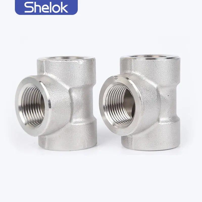 Shelok, завод, 3-стороннее соединение для труб, 90 градусов, 316, из нержавеющей стали, квадратный трубный соединитель 50 мм