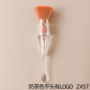 Çok fonksiyonlu 4 in 1 makyaj fırçası çift uçlu Metal kolu seyahat fondoten allık göz farı tozu makyaj fırça seti - Product Image 6