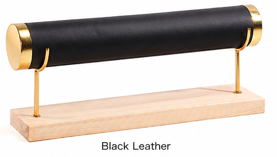 Black leather