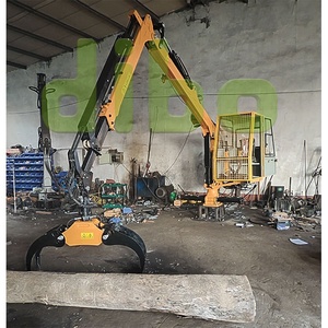 Log Crane Grapple <strong>Timber</strong> Grapple <strong>Timber</strong> Crane Log Loader <strong>Machine</strong> diesel Pump Station Log Grapple 7.8m <strong>Timber</strong> Crane - Product Image 3