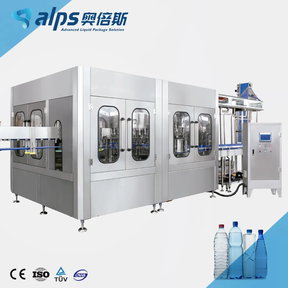 China Automatic Liquid Filling Machine Mineral Water Bottling Plant Blowing Filling Capping Equipment