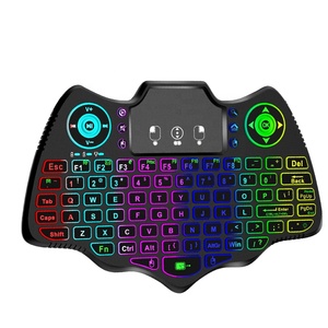 MRSVI High Quality V18 Backlight 2.4GHz Mini Wireless <strong>Keyboard</strong> Touch Pad air Fly Mouse Backlit <strong>Keyboard</strong> for <strong>Android</strong> Tv Box - Product Image 1