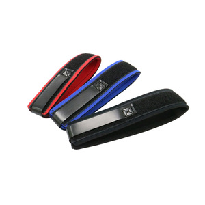 Correa ajustable para caña de pescar, banda de neopreno multifunción, elástica, con gancho y bucle - Product Image 2