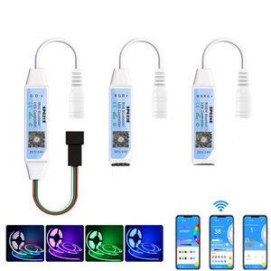 RGB RGBW контроллер светодиодных лент <span class=keywords><strong>WS2811</strong></span> WS2812B Пиксельная лента подсветка умное приложение пульт дистанционного управления DC5-24V модели SP623E SP624E - Product Image 2