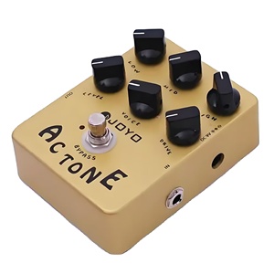 Joyo JF-13แป้นเหยียบกีตาร์ไฟฟ้าแบบอะนาล็อก, เครื่องเอฟเฟคเสียง AC ชิ้นเดียวสำหรับการค้าแบบข้ามพรมแดนทำจากอลูมิเนียม