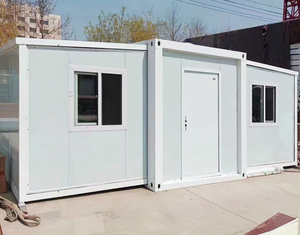 Shippingcontainershouse frame less Shell mini House frame estructura de acero casa desplegable - Product Image 2
