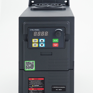 Inversor solar VFD de 380v, Control de velocidad de transmisión de frecuencia Variable, 4kw, CA 220v, 1.5kw, 2hp, para Motor