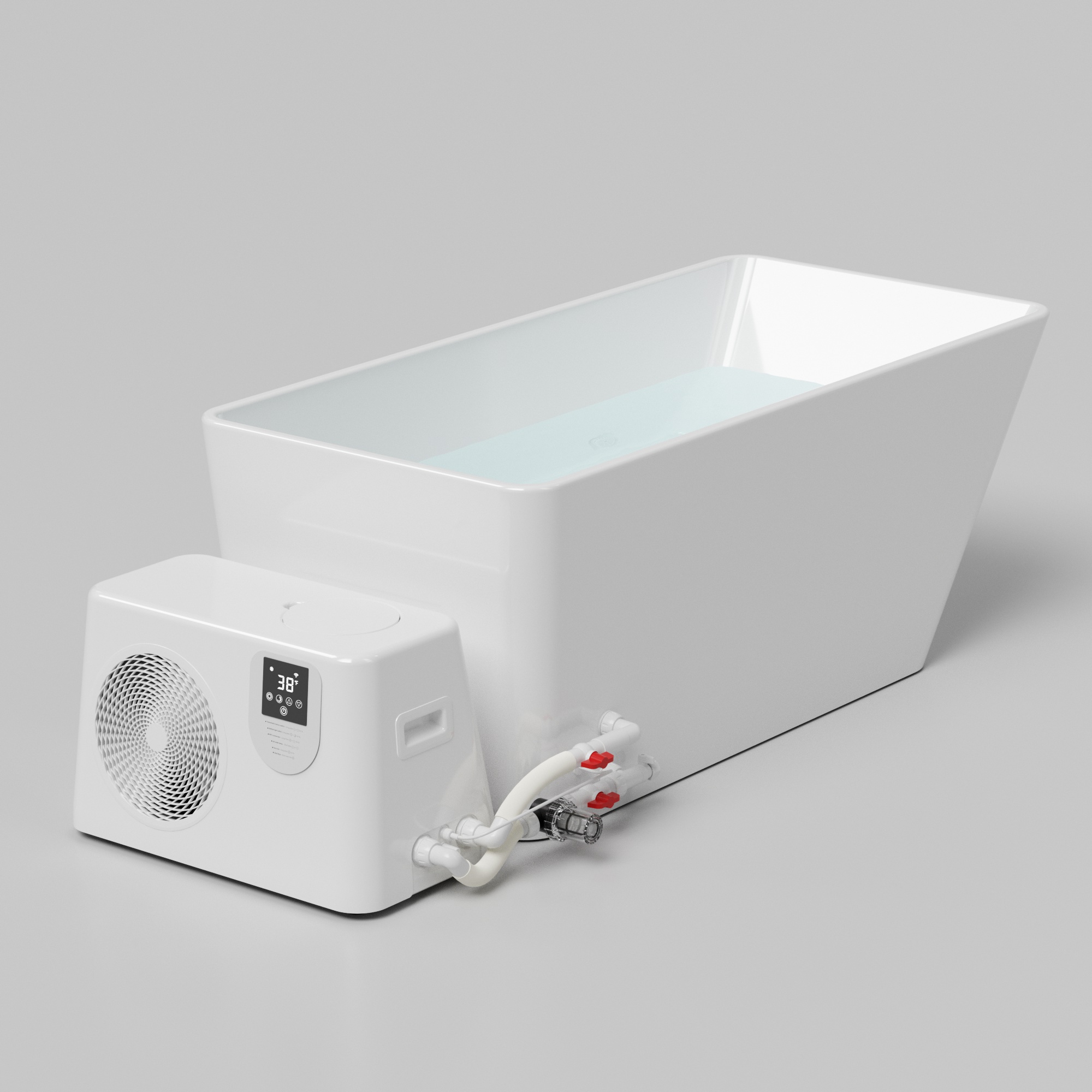 Ensemble combiné baignoire et refroidisseur