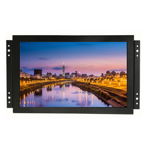 Monitor LCD de marco abierto de 10 pulgadas personalizado de fábrica Marco de metal 1280x800 Entrada VGA Monitor integrado industrial - Product Image 3