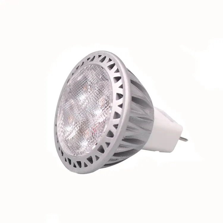 Lampe projecteur LED gu10, ampoules LED de 3w mr 11 AC DC 12V 35w, remplacement halogène, projection LED