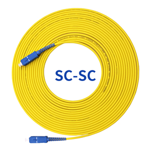 Pigtail de fibra óptica de modo único personalizado 9/125μm LC/SC/FC/ST utilizado para Telecom G652D para Protocolo TCP de red 4G parche óptico SC
