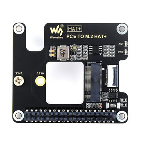 Raspberry Pi 5 PCIe zu M.2 HAT NVME High Speed Expansion Board mit 16P-Kabel GPIO-Kopfzeile Unterstützung aktiver Kühler für RPI 5 Pi5