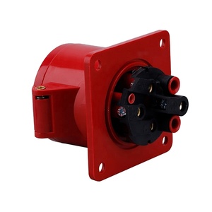 Four Holes <strong>Multi</strong>-<strong>function</strong> IP44 380V-415V 16A-32A 4Pins Industrial Waterproof Female <strong>Socket</strong> for Machine - Product Image 5