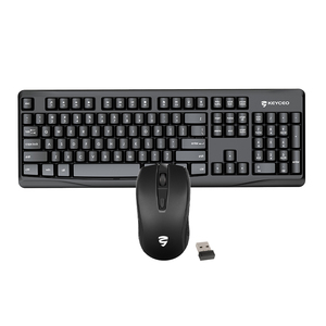 OEM 2 in1オフィスキーボードとマウスのコンボをサポートキーボードの12 PCSマルチメディアキー人間工学に基づいた低電力2.4Gワイヤレスコンボ - Product Image 1