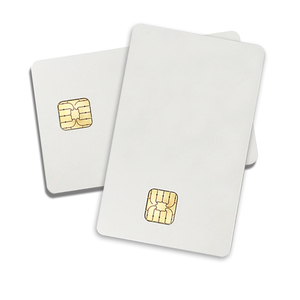 Weiße leere NXP J3H145 Java-Chipkarte
