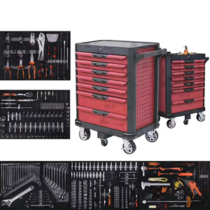 定制重型储物盒硬塑料电动工具盒多层多级抽屉工具柜盒 - Product Image 5