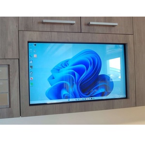 Android Win 32 43 55 65 дюймов 4K умный цифровой сенсорный экран Multi Touch Lcd плоская панель интерактивная сенсорная обучающая умная доска - Product Image 3