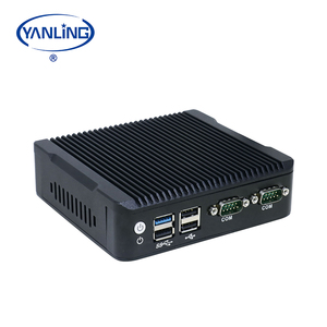 Kleiner lüfter loser eingebetteter Computer Dual Lans Mini-PC J1900 unterstützt Auto Power on Function PC - Product Image 2