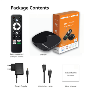Android TVボックスAndroid 10 2G 16G Bluetooth音声リモコンiptvボックス4K 1080pストリーミングプレーヤー2025ホットセール - Product Image 5