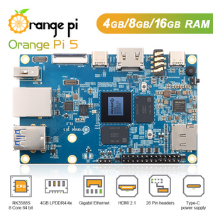 Opi 5 Optional 4GB 8GB 16BG RAM RK3588S Development Board Kit Netzteil und Gehäuse Orange Pi 5 mit guter Kosten leistung - Product Image 3