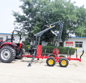 Self <strong>Loading</strong> Log Loader Trailer Log Grapple Trailer <strong>Machine</strong> - Product Image 2