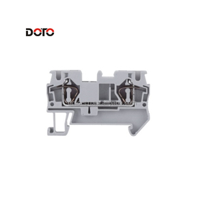 GREY ST 2.5 Din Rail Wire <strong>Spring</strong> Feed-through <strong>Connection</strong> 4-Conductor 2.5mm <strong>Terminal</strong> <strong>Block</strong> ST2.5 - Product Image 3