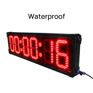 Двухсторонние светодиодные часы YIZHI с дистанционным управлением - Product Image 5