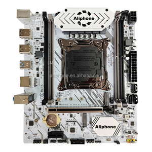X99มาเธอร์บอร์ด LGA 2011-3เซ็ตพร้อม DDR4 16กิกะไบต์ (2*8กิกะไบต์) หน่วยความจำแรม2133MHz และ Xeon E5 2680 V3ซีพียูประมวลผล X99A4เมนบอร์ด - Product Image 1