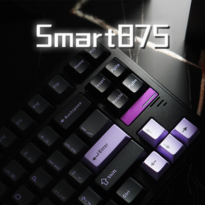 2024 nuovo arrivo EWEADN Smart875 tastiera meccanica in alluminio Tri-Mode interfaccia USB scambiabile a caldo stile di proiezione del marchio Kailh - Product Image 4