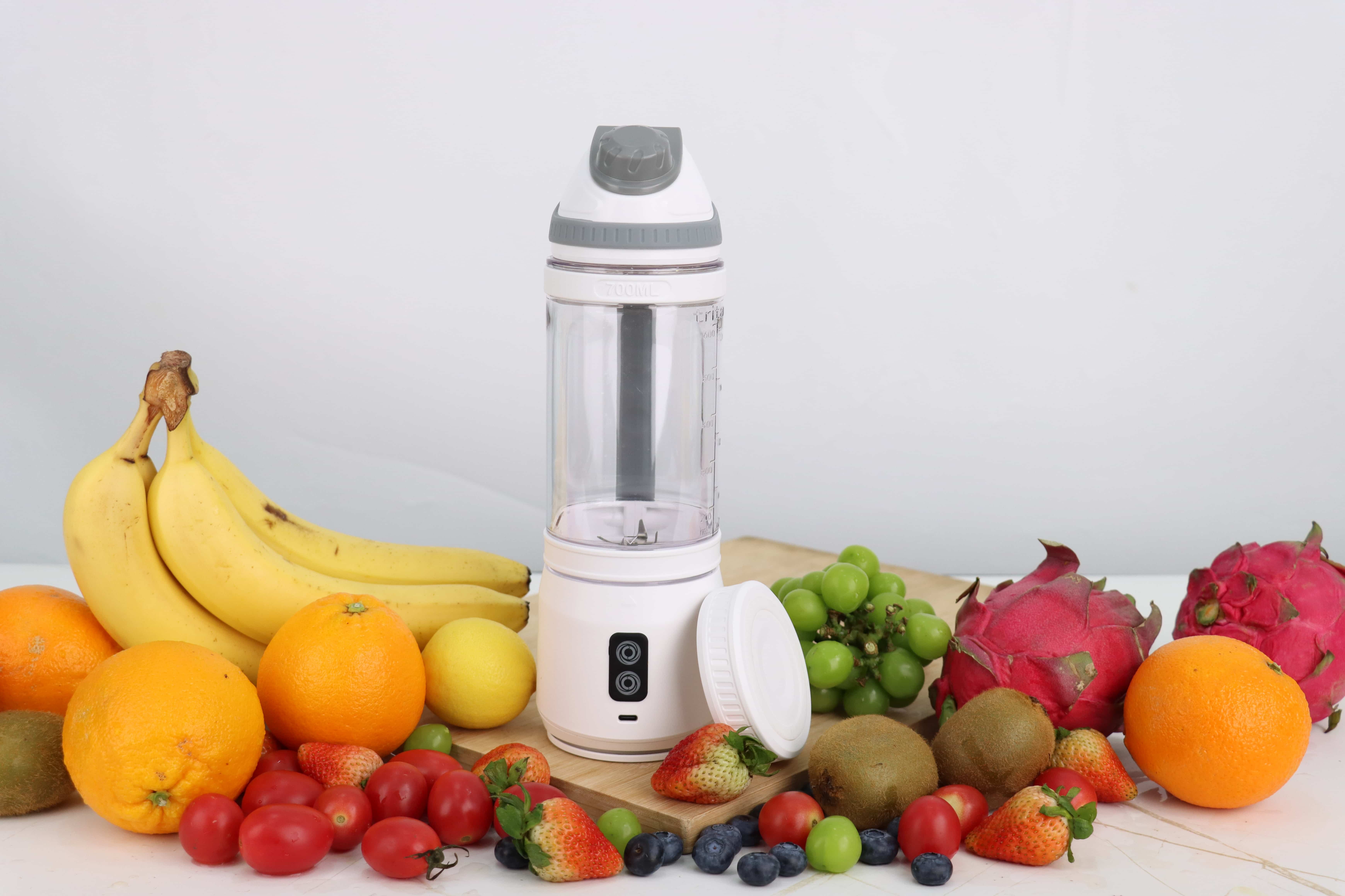 White+grey portable blender