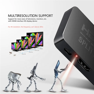 DMI-alicate 1 en 2 de salida, 1080p 4K 1x2 tritripper de 3D, alicates cortacésped ignal mmplifier 4K DDplipliplibox Box caja S3