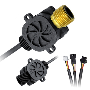 G1 delikli su akış sensörünü özelleştirin G1/2 "SU ISITICI Hall sensörü akış ölçer sıvı akış ölçümü - Product Image 3