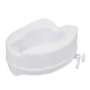 Çin fabrika banyo güvenlik Heath & ev PToilet emniyet Commode koltuk 6 inç yükseltilmiş klozet W/O kapak devre dışı bırakmak için