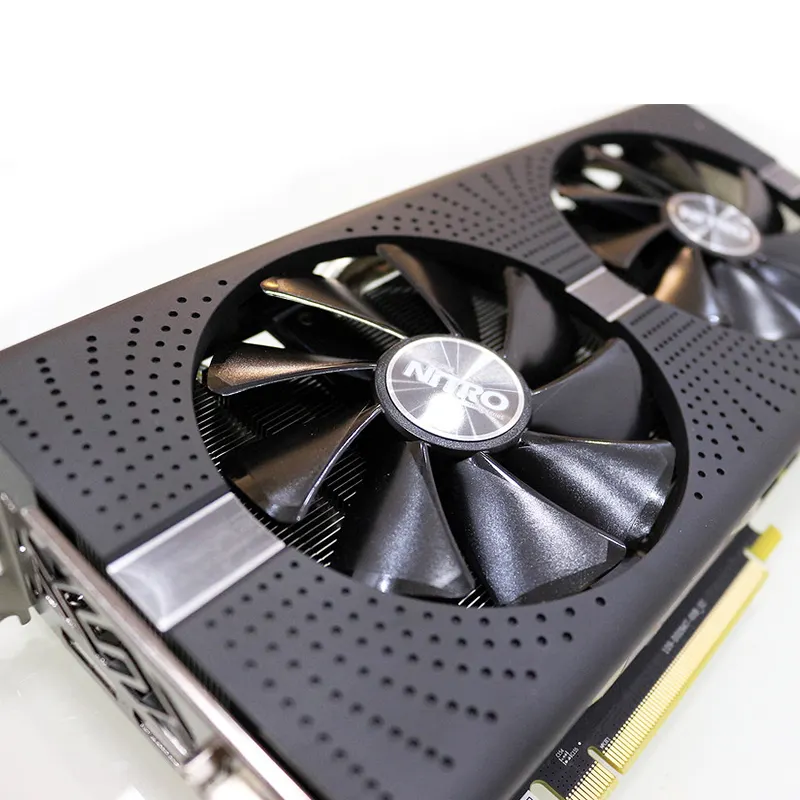 Safir RX580 8GB Nitro + kartu Vga RX 580 RX 590 8GB kartu grafis Gpu untuk PC