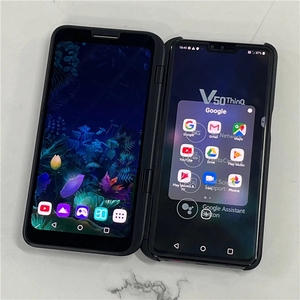 High Quality Factory Unlocked Used Android Foldable Phone for <strong>LG</strong> V50Thinq 5G Second Hand Wholesale Cell Phone - Product Image 4