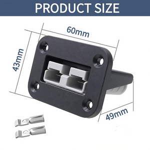 50 Amp SB50 serisi konektörü kiti, 12V-24V güç çıkışı gömme montaj braketi şarj cihazı, GÜNEŞ PANELI montaj fişi soketi - Product Image 2