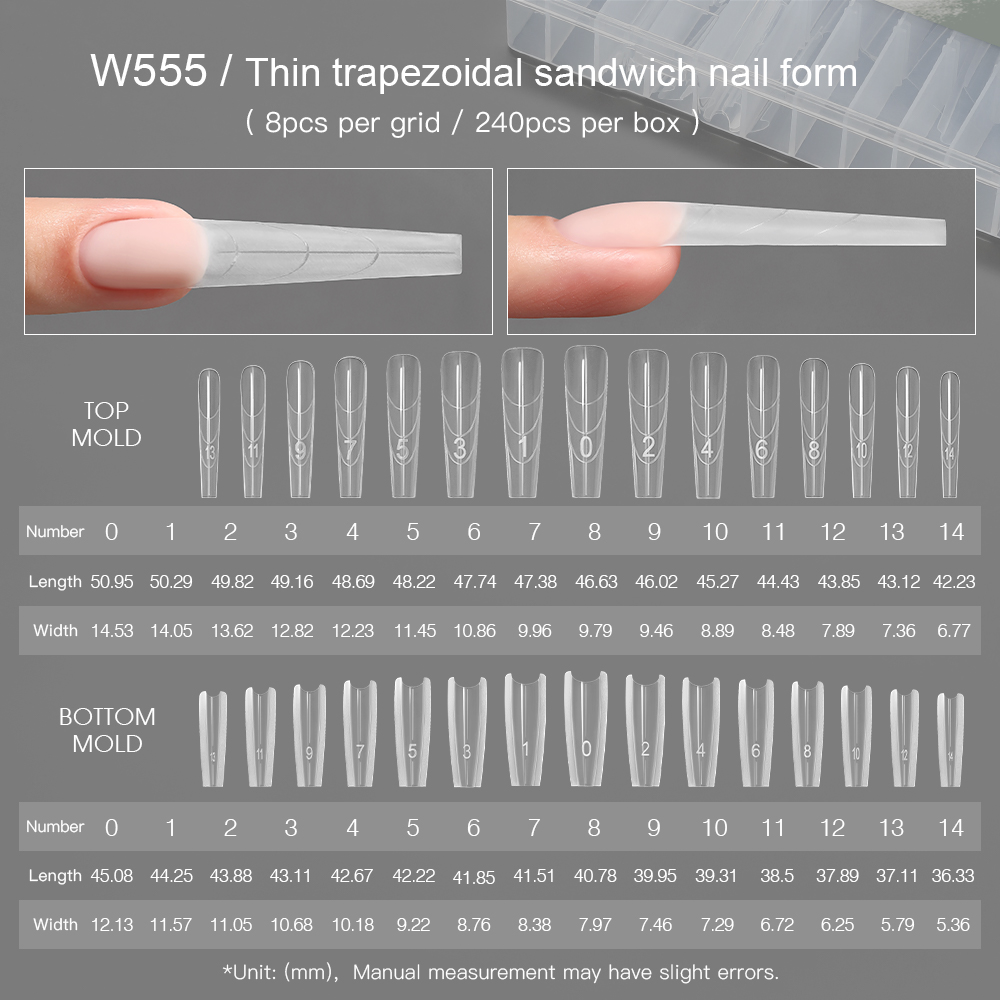 W555 small dog ladder sandwich nail mold