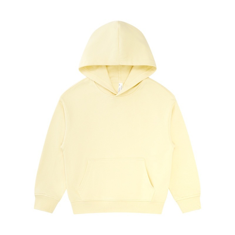 Sweat à capuche Jaune citron