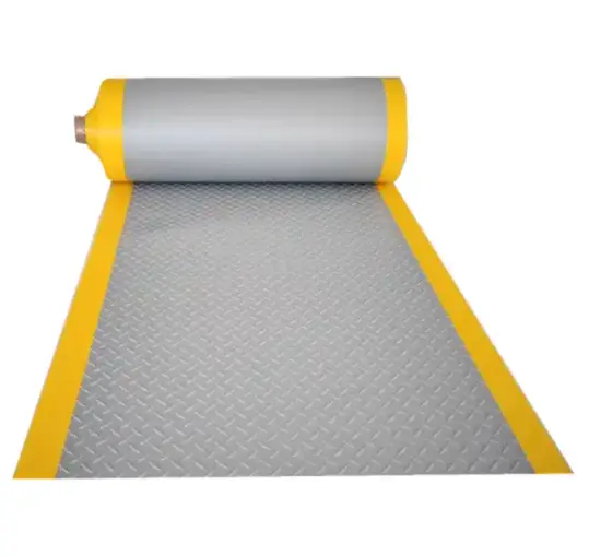 3mm/4,5mm calor solda borda amarela TPO PVC membrana impermeável borda amarela TPO PVC telhado passagem rolo
