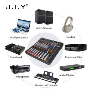 CT6-Mezclador de Audio Digital para grabación en vivo, dispositivo de 6 canales de entrada de ordenador MP3 profesional - Product Image 3