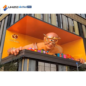カスタマイズ可能な屋外LEDディスプレイ12.6X6.3Ft LEDスクリーンフルカラーLedビルボード広告LEDスクリーン極端な天候に適応 - Product Image 1